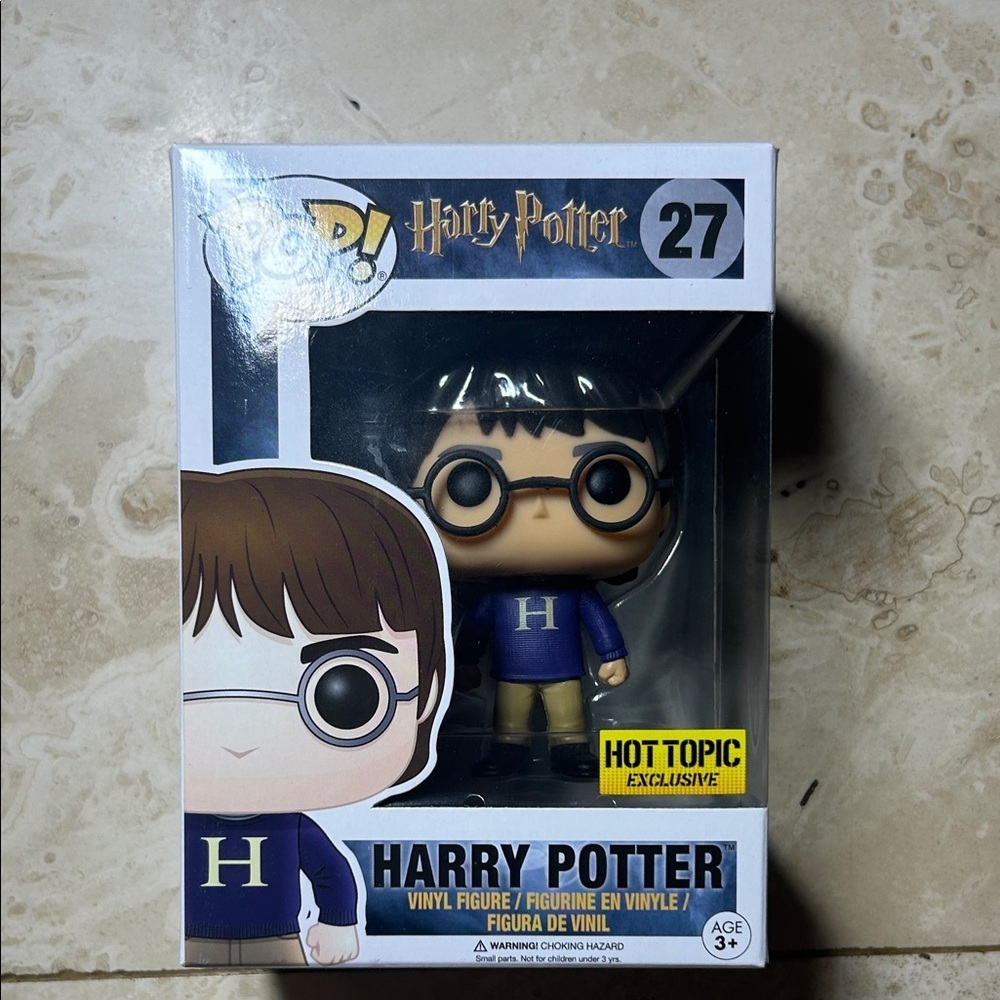 Funko Harry Potter Figure with Blue and Black Outfit